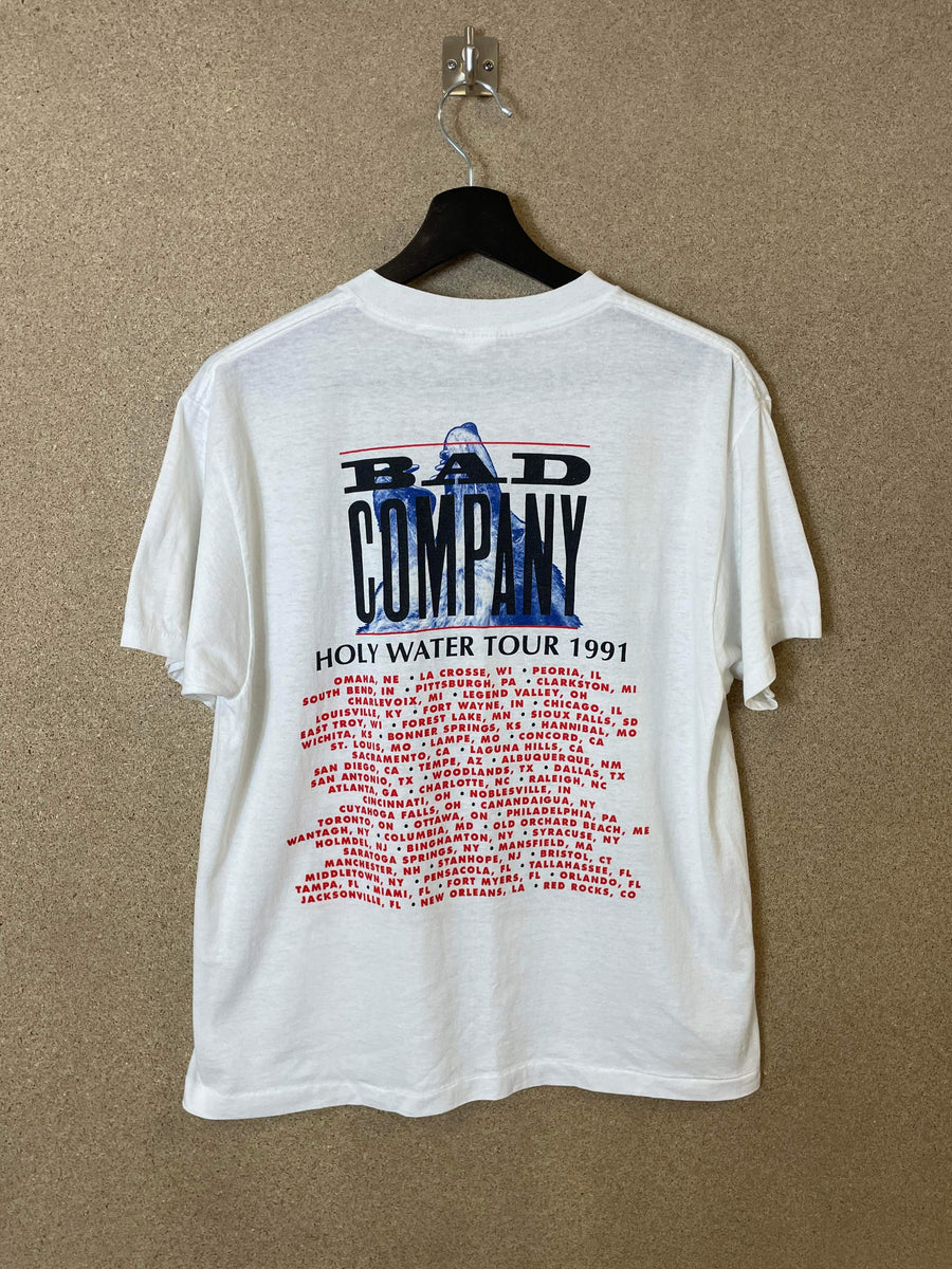 Vintage Bad Company Holy Water Tour 1991 Tee - M