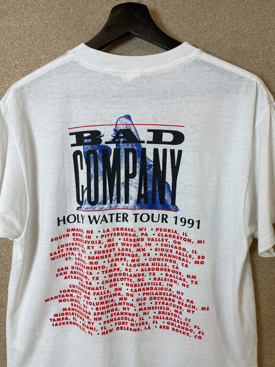 Vintage Bad Company Holy Water Tour 1991 Tee - M