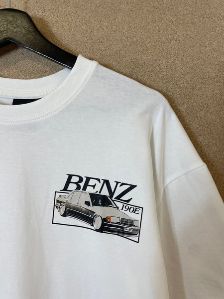 Vintage 1990s Mercedes Benz 190E T-Shirt - L