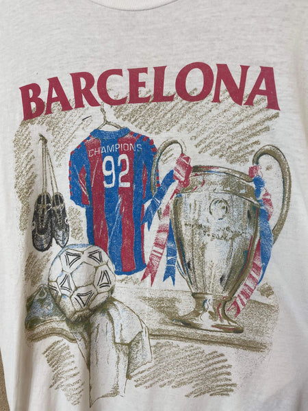 Vintage FC Barcelona 1992 Tee - XL