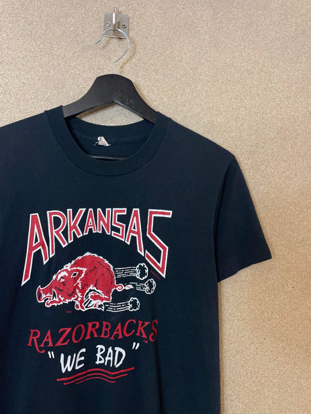 Vintage Arkansas Razorbacks 80s Tee - S