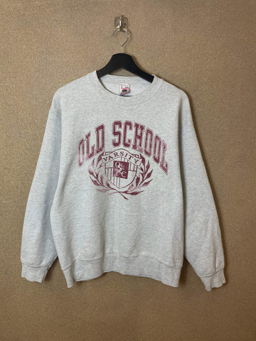 Vintage Old School Varisty 90s Sweatshirt - M