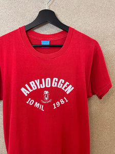 Vintage Albyjoggen 1981 Tee - M