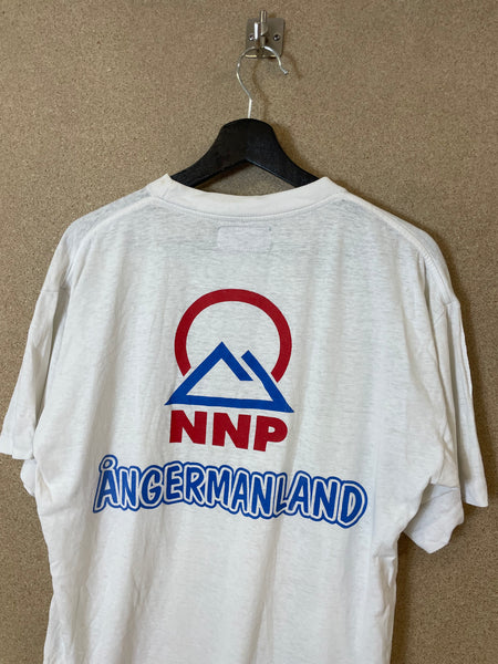 Vintage 1990s Mjölkannan Ångermanland T-shirt - M