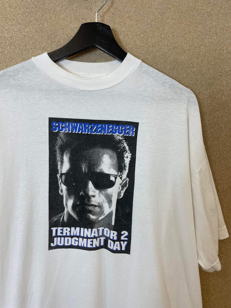 Vintage Terminator 2 Judgment Day 90s Promo Tee - XXL