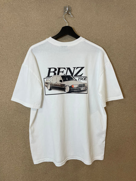 Vintage 1990s Mercedes Benz 190E T-Shirt - L