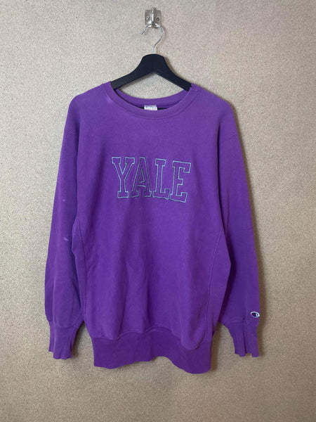 Vintage Champion Yale 90s Sweatshirt - XL