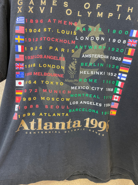 Vintage 1996 Atlanta Olympic Games T-Shirt - L