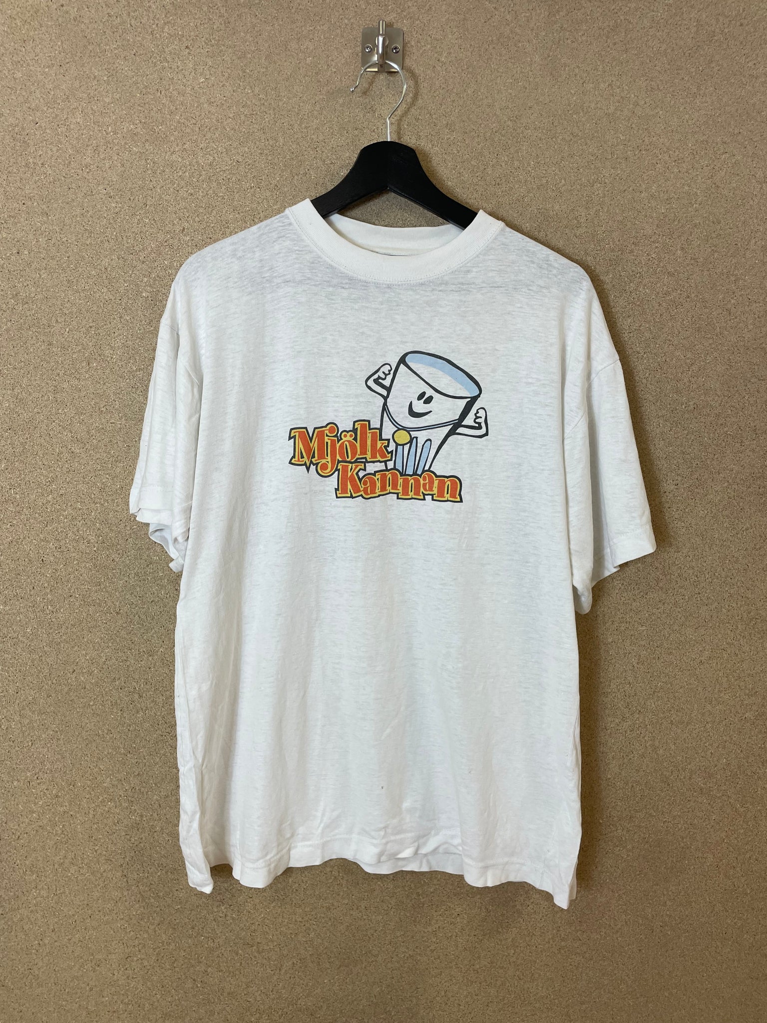 Vintage 1990s Mjölkannan Ångermanland T-shirt - M