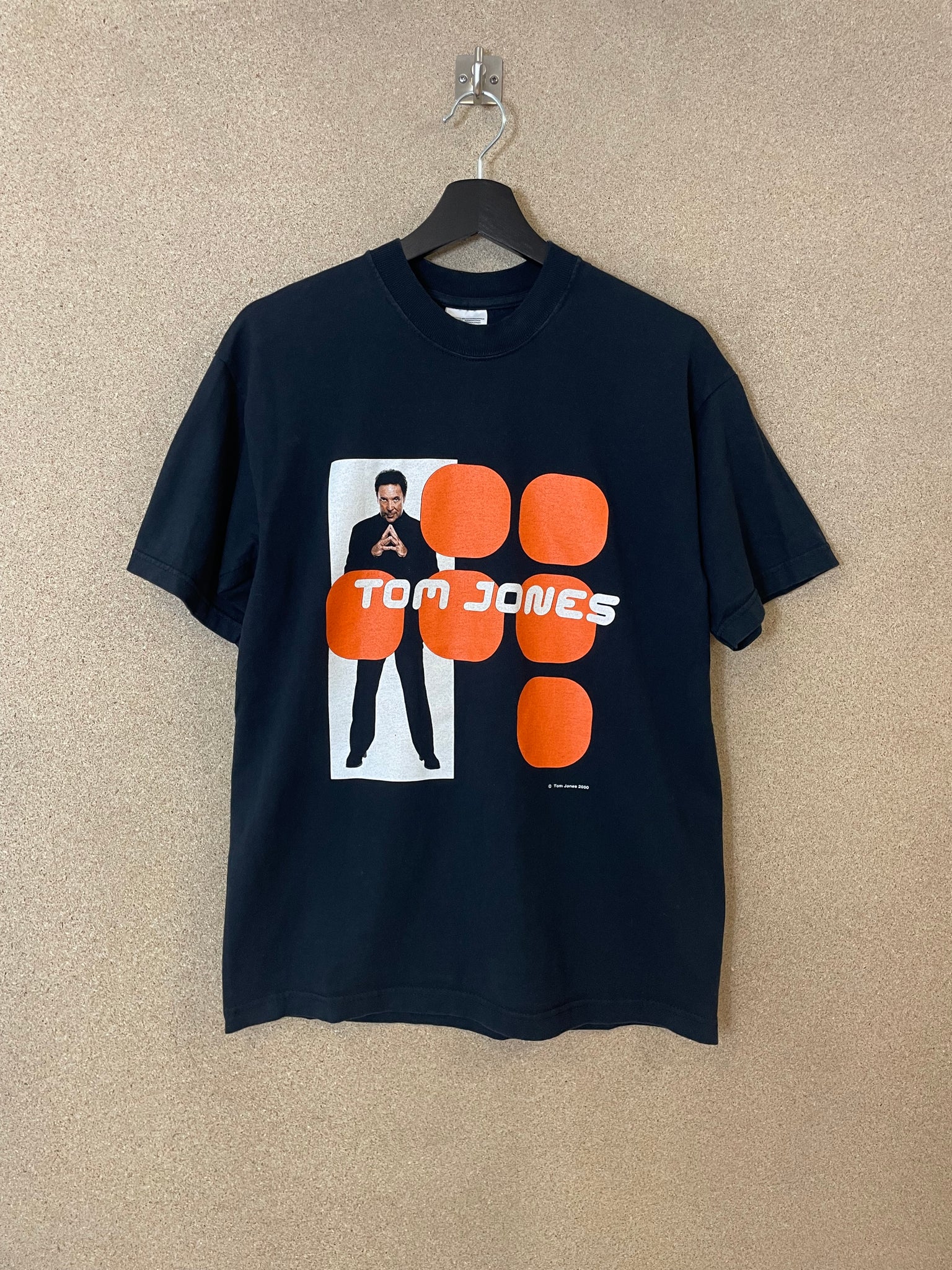 Vintage 2000 Tom Jones Tour T-shirt - M