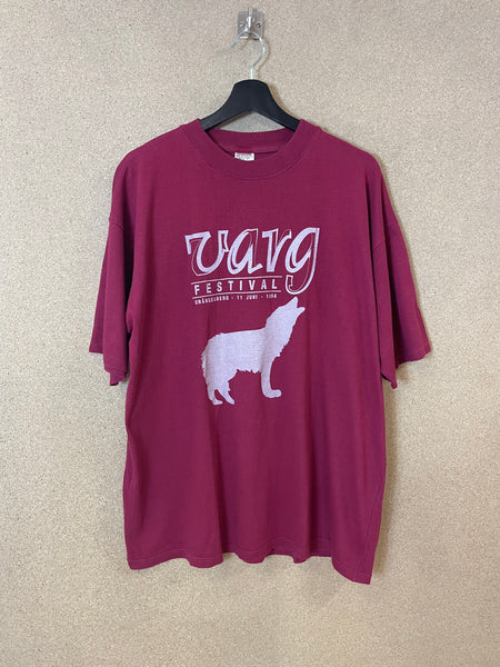 Vintage 1994 Varg Festival Grängesberg T-shirt - XL