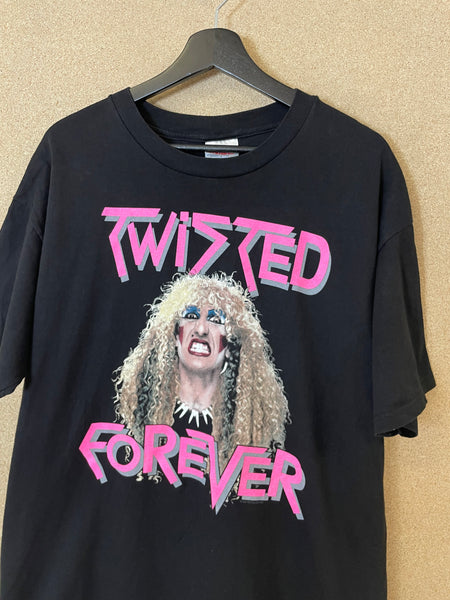 Vintage 1998 Twisted Sister Deetour to Sweden T-Shirt - L