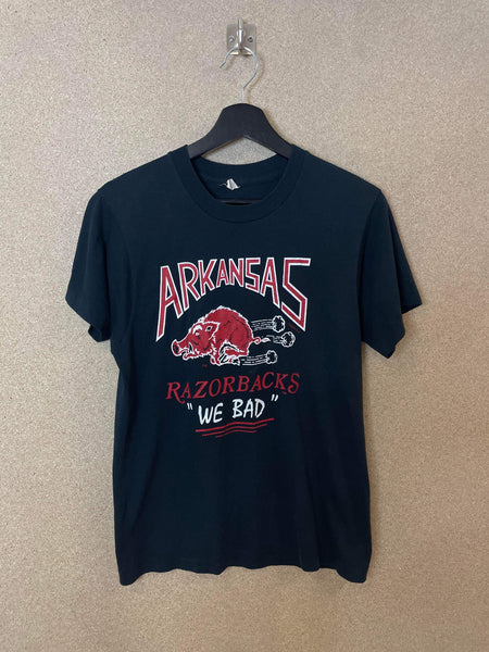 Vintage Arkansas Razorbacks 80s Tee - S