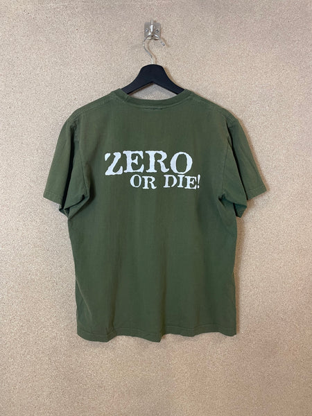 Vintage 2000s Zero Skateboards T-shirt - M