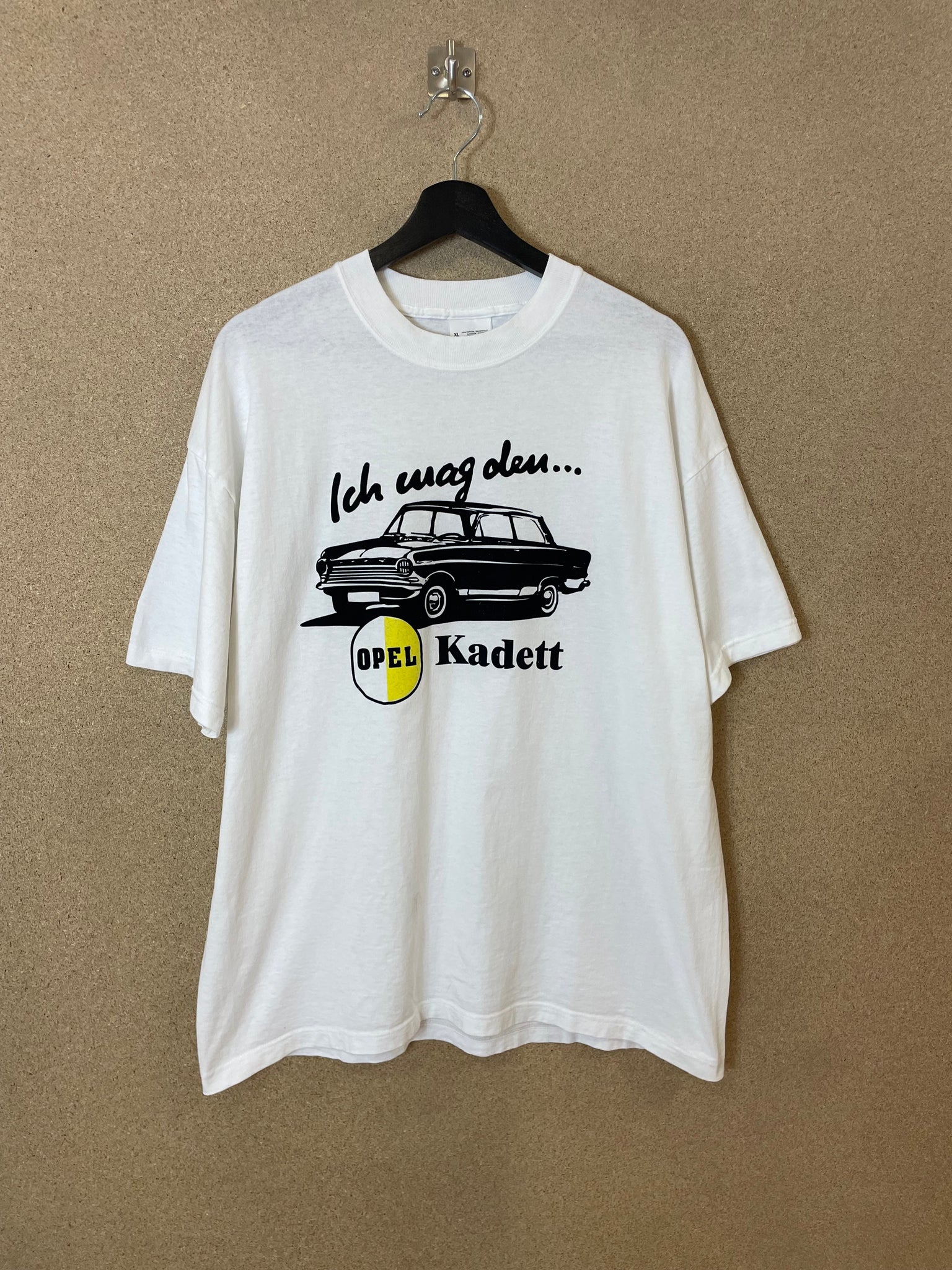 Vintage 1990s Opel Kadett ”Ich Wag Den” T-Shirt - XL