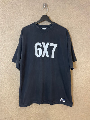 Vintage 1990s ”Pentax köps klokast hos Kameradoktorn” T-Shirt - XL
