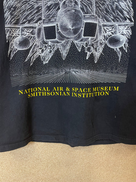 Vintage 1990s Smithsonian Air & Space Museum T-Shirt - L