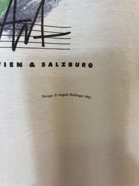 Vintage Mozart In Wien and Salzburg 1992 Tee - XL