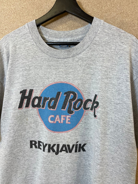 Vintage Hard Rock Café Reykjavik 90s Tee - L
