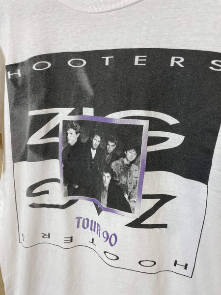 Vintage Hooters Zig Zag 1990 Tour Tee - S
