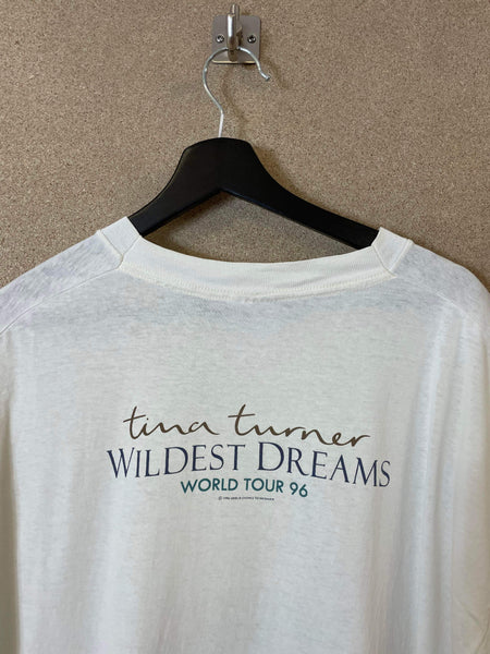 Vintage Tina Turner Wildest Dreams Tour 1996 Tee - XL
