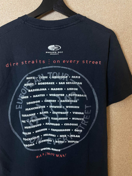Vintage Dire Straits On Every Street 1992 Tour Tee - L