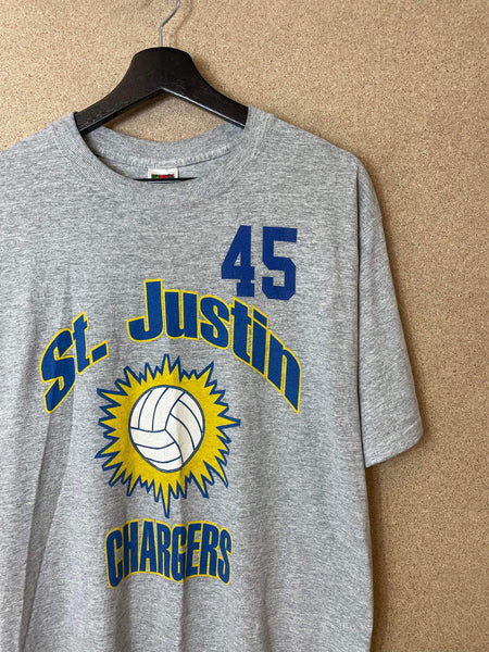 Vintage St. Justin Chargers 90s Tee - L