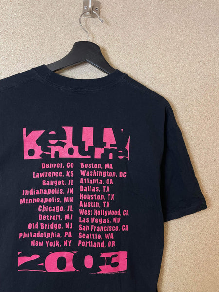Vintage Kelly Osbourne Shut Up 2003 Tour Tee - L