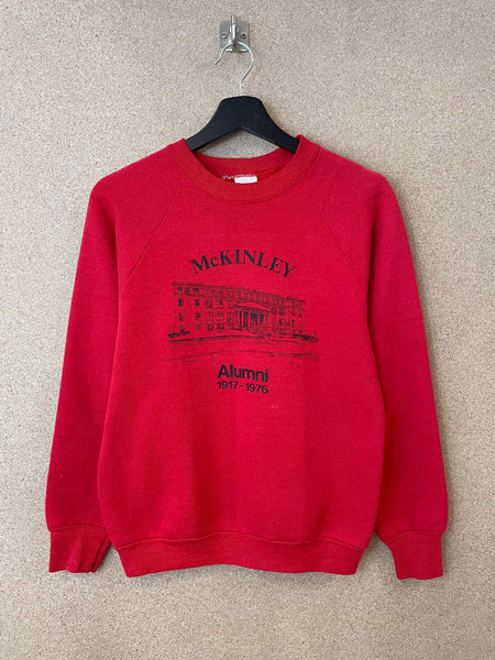 Vintage McKinley Alumni 90s Sweatshirt - M