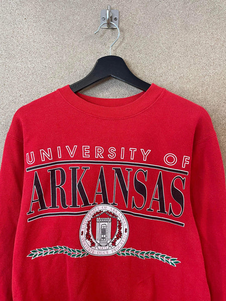 Vintage University of Arkansas 90s Sweatshirt - S