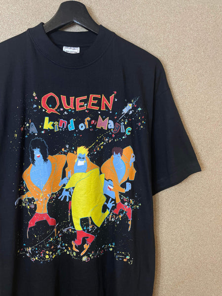 Vintage Queen Magic Tour 90s Bootleg Tee - M/L