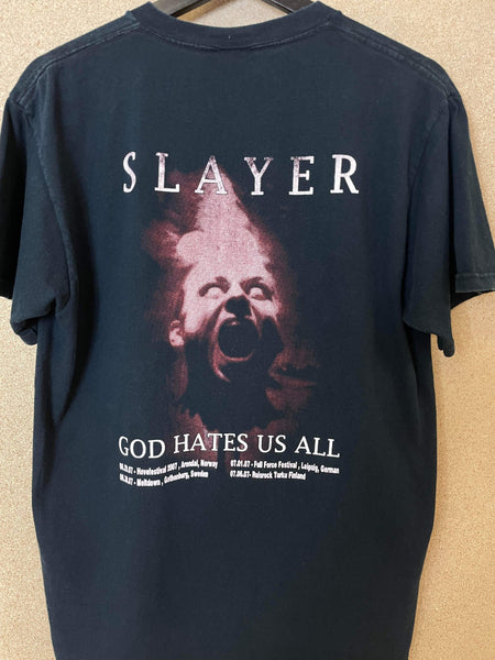 Vintage Slayer God Hates Us All 2007 Tee - M
