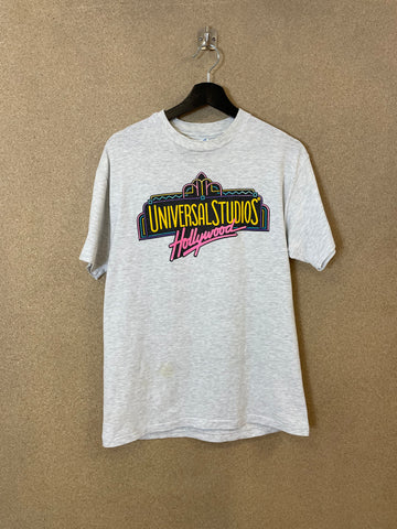 Vintage Universal Studios Hollywood 90s Logo Tee - M