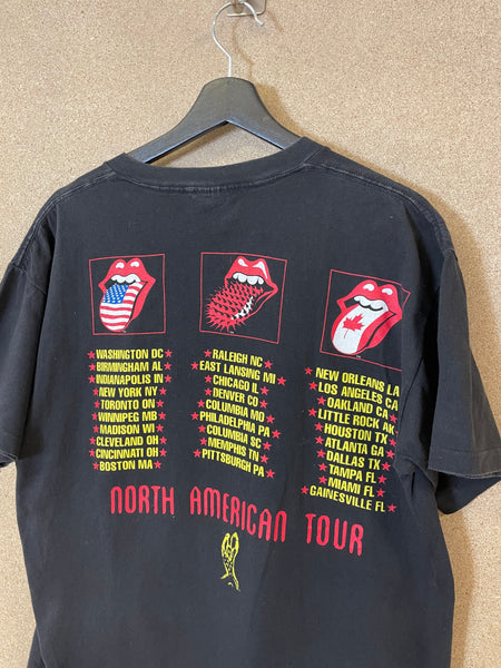 Vintage The Rolling Stones North American Tour 94/95 Tee - L