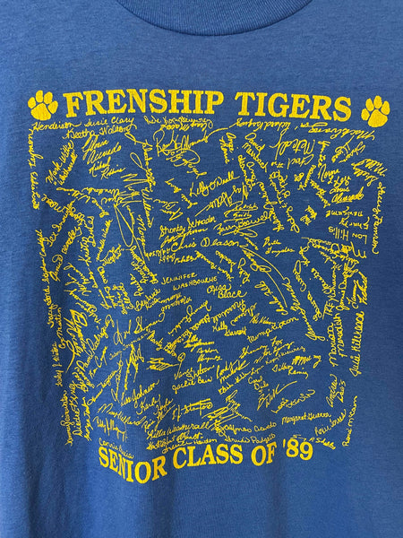 Vintage Frenship Tigers Senior Class 1989 - L