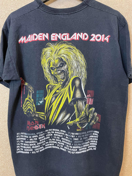 Vintage Iron Maiden England 2014 Tour Tee - M