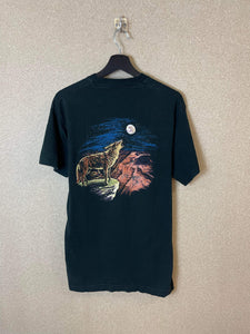 Vintage Colorado Howling Wolf 90s Pocket Tee - L