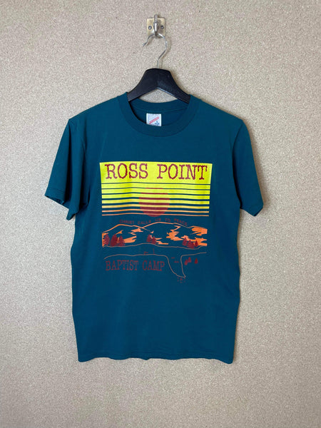 Vintage Ross Point Baptist Camp 90s Tee - S