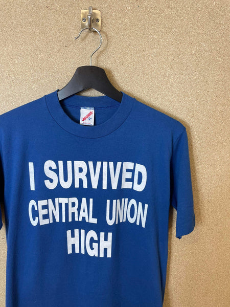 Vintage Central Union High 90s Tee - S