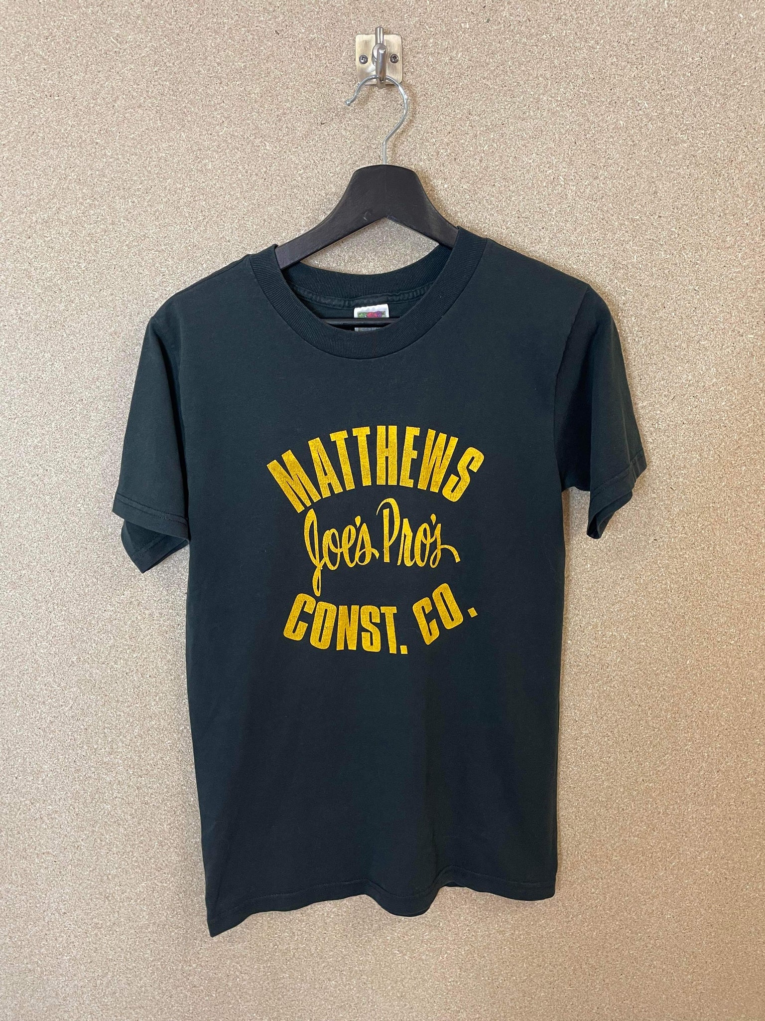 Vintage Matthews Const Co 90s Tee - S