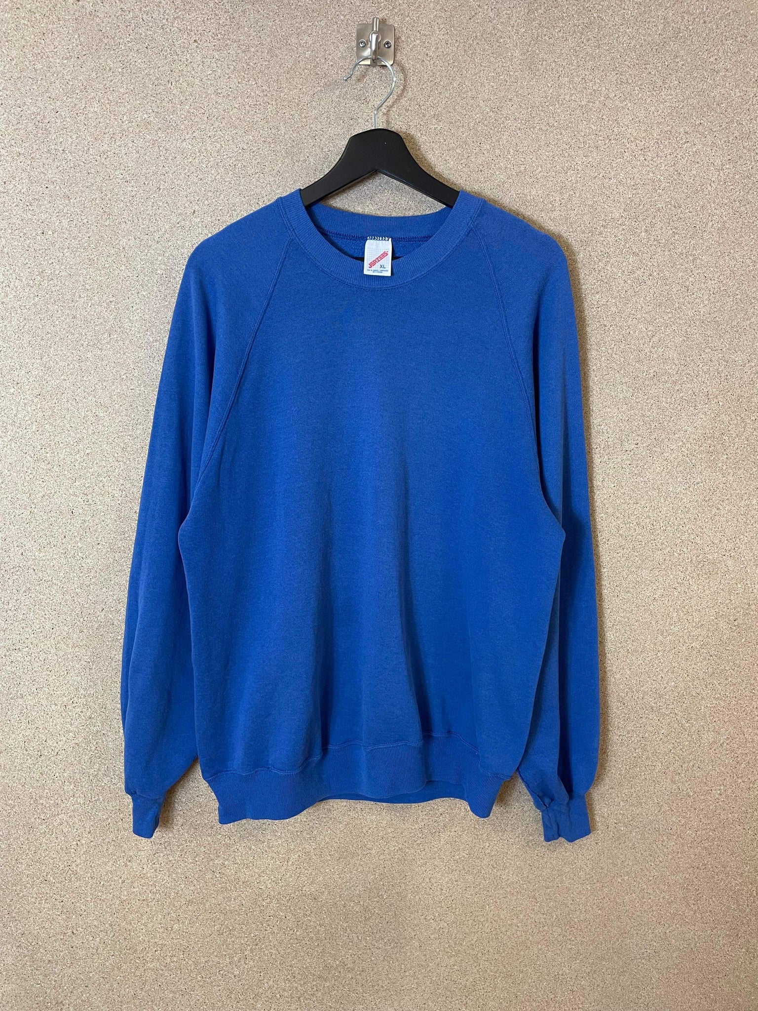 Vintage Jerzees Clear Blue Blank 90s Sweatshirt- XL