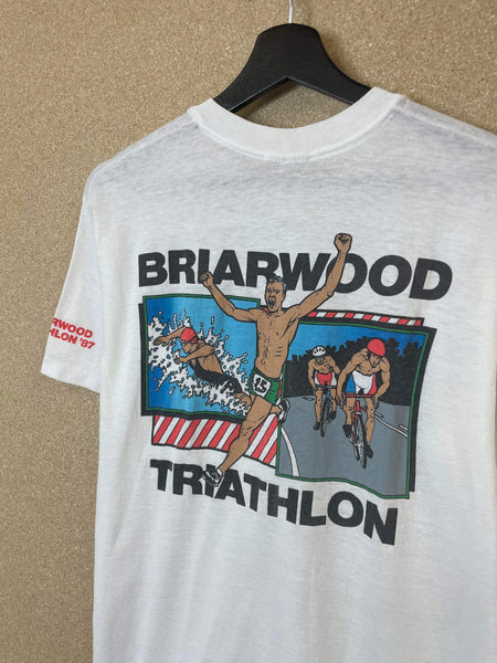 Vintage Briarwood Triathlon 1987 Tee - M