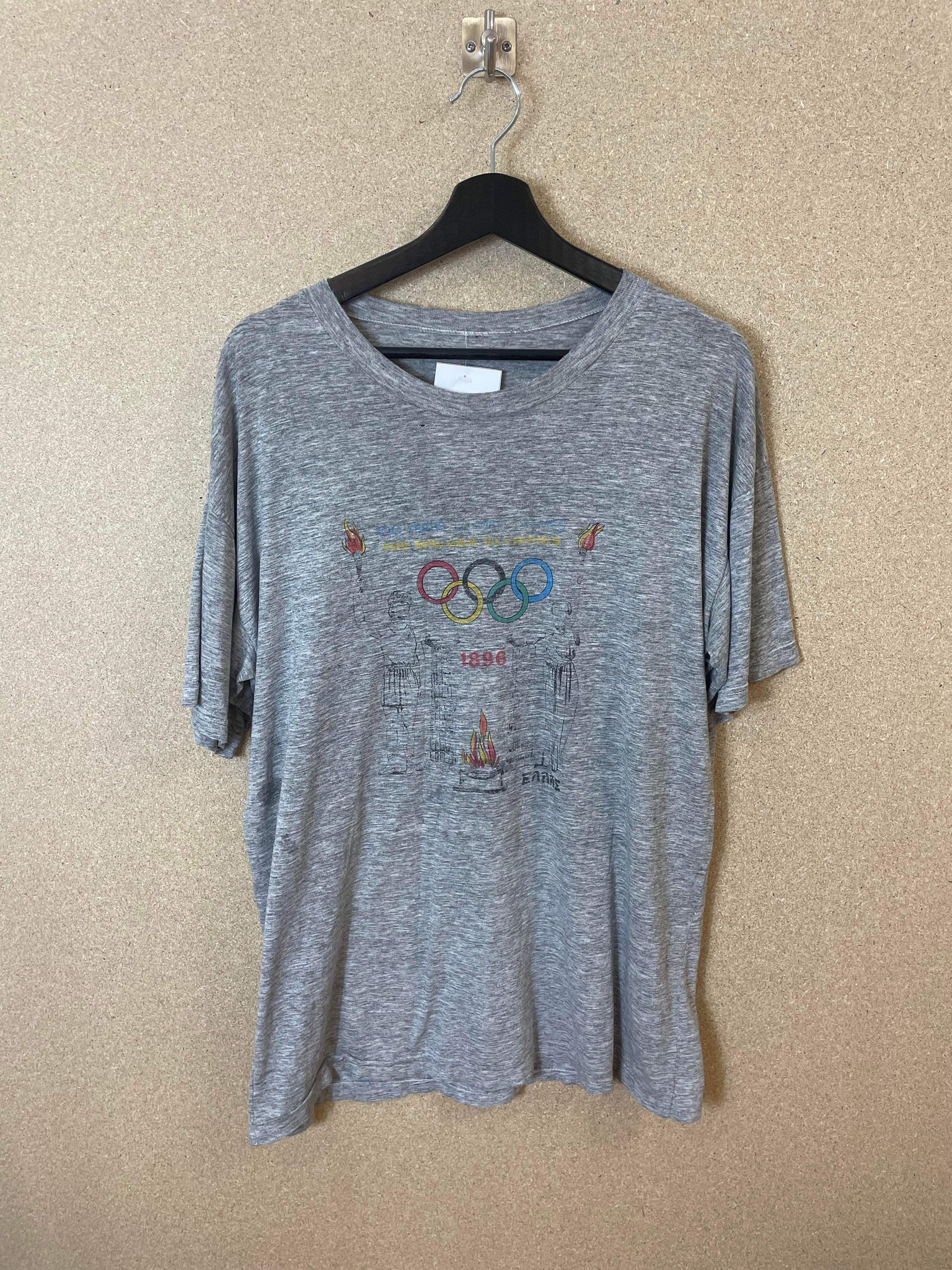 Vintage Olympic Games 100 Years 1998 Tee - L