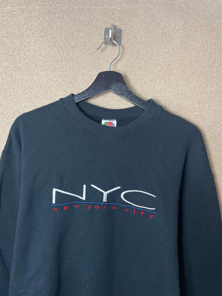Vintage New York City 00s Sweatshirt - L