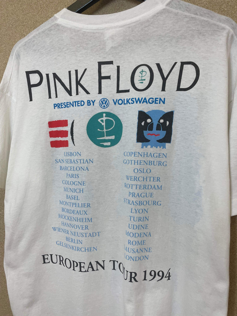 Vintage Pink Floyd The Division Bell 1994 Tour Tee - L – Loop Vintage