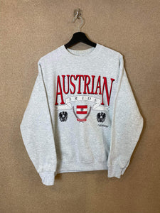 Vintage Austrian Pride 90s Sweatshirt - L