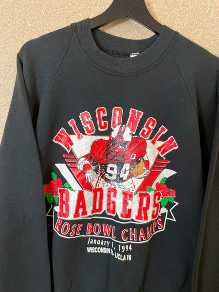 Vintage Wisconsin Badgers Rose Bowl 1994 Sweatshirt - L