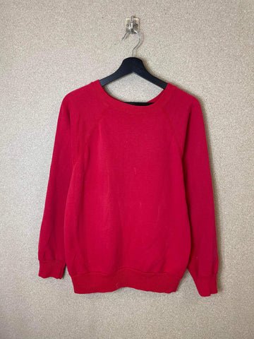 Vintage Pannill Blank Red 90s Sweatshirt - L
