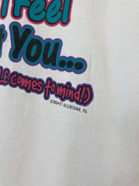 Vintage Words Can’t Describe 1998 Quote Tee - L