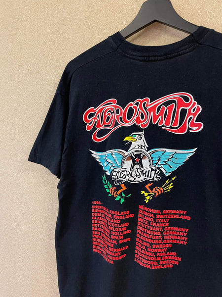 Vintage Aerosmith Aero Force One 1993 Tour Tee - XL